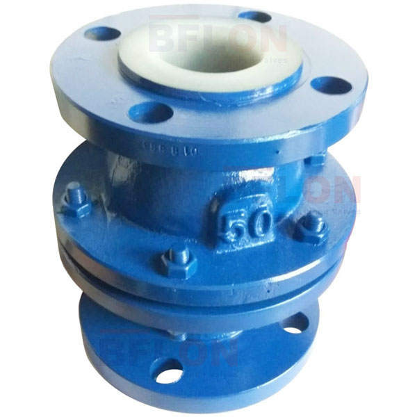 Lined Ball Type Check Valve