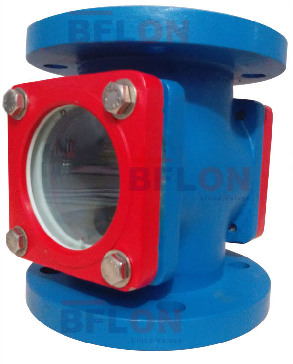 PTFE Lined Sight Flow Indicator